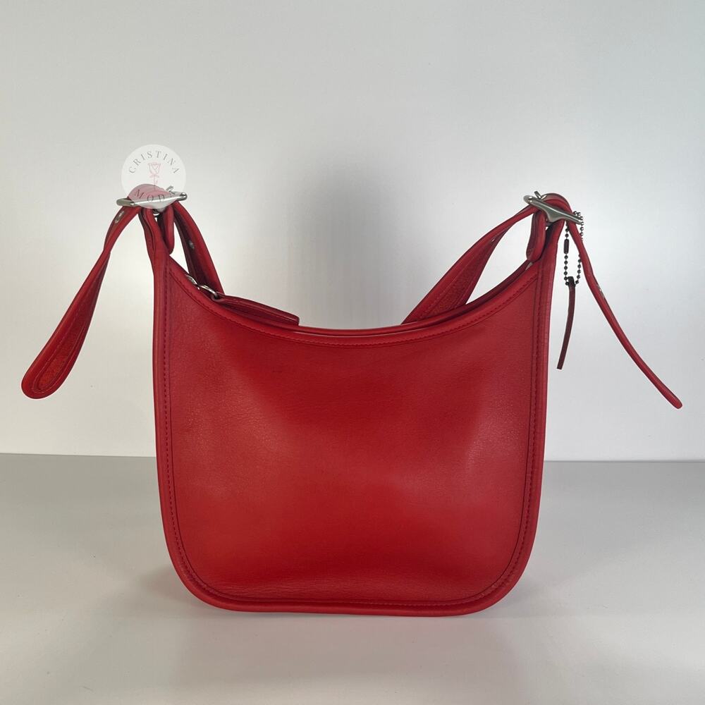 Vintage Coach Janice Legacy Bag 9950 Red 2006 - Picture 2 of 15